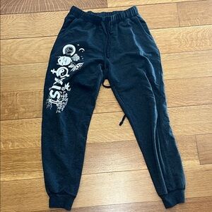 Women’s slightly Buddha coexist jogger size small